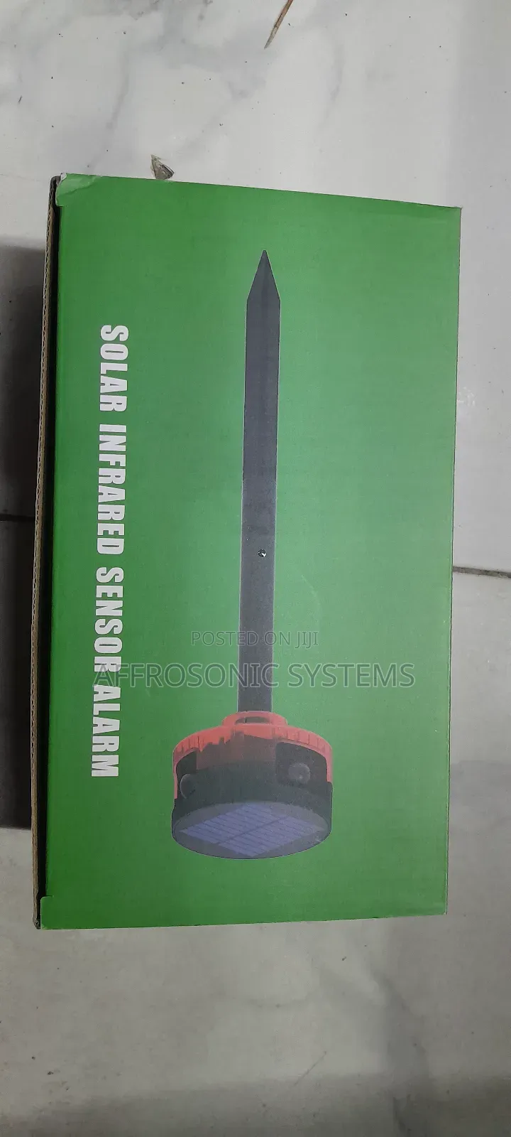 Solar Infrared Sensor Alarm