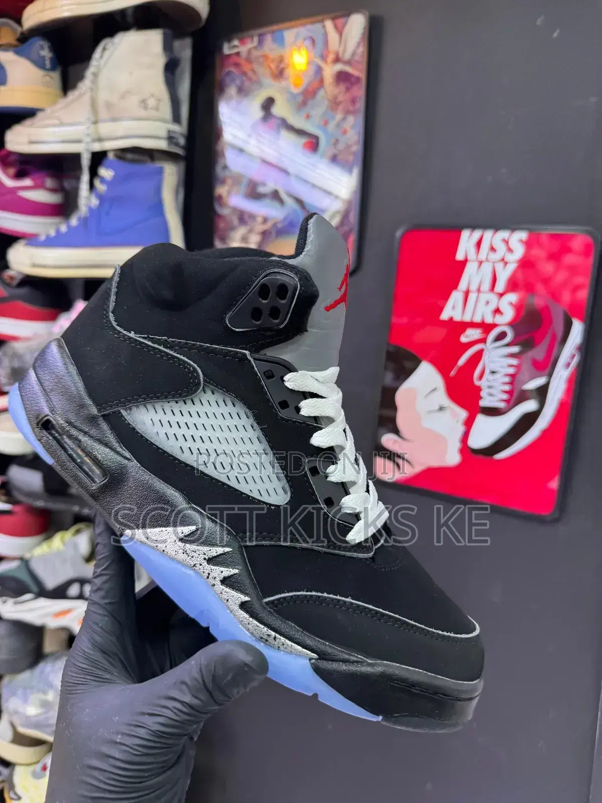 Nike Air Jordan 5 ‘Black Metallic’