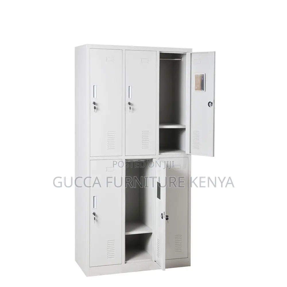 6-door Metallic Office Locker Filling Cabinet