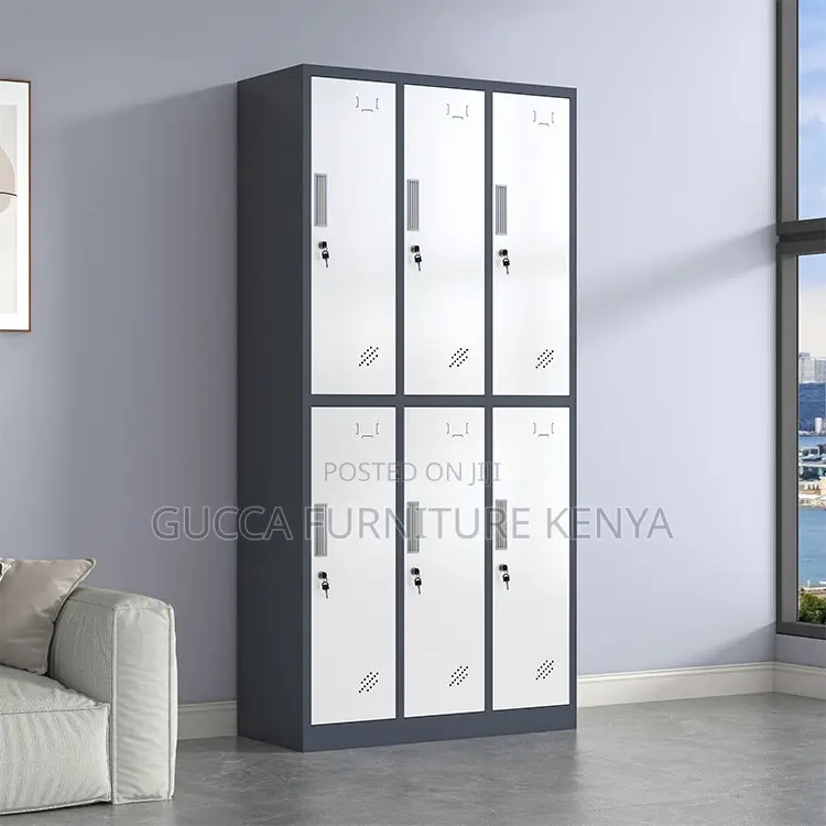 6-door Metallic Office Locker Filling Cabinet