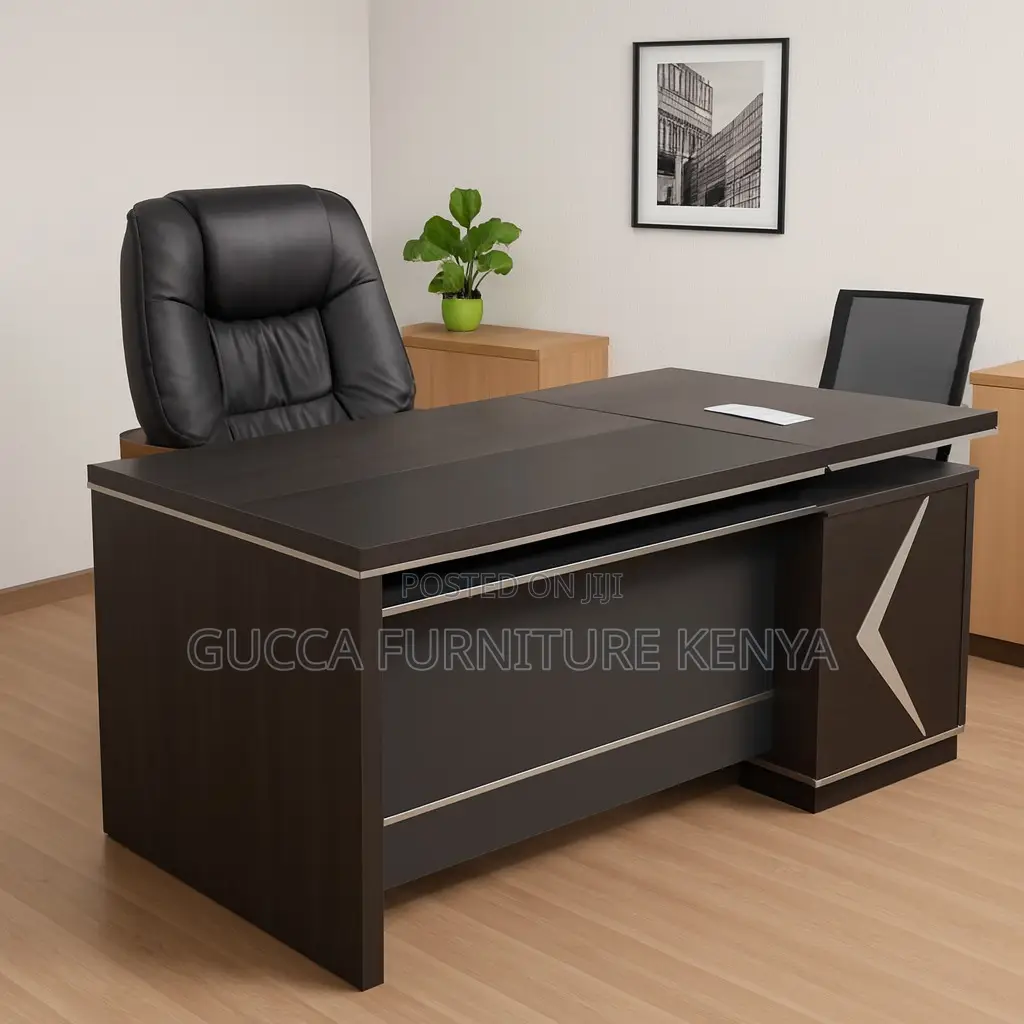 180cm Executive Imported L-shaped Office Desk