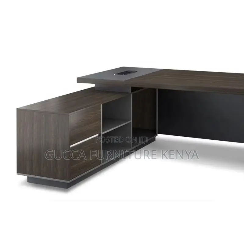 180cm Executive Imported L-shaped Office Desk