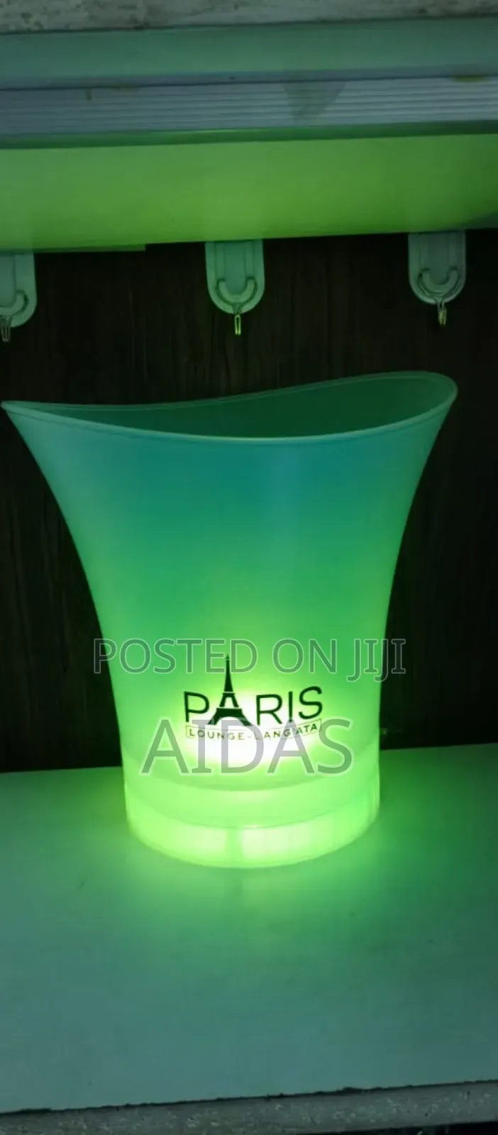4.5l Led Glowing Ice Bucket - Color Changing RGB Wine Beer Chiller