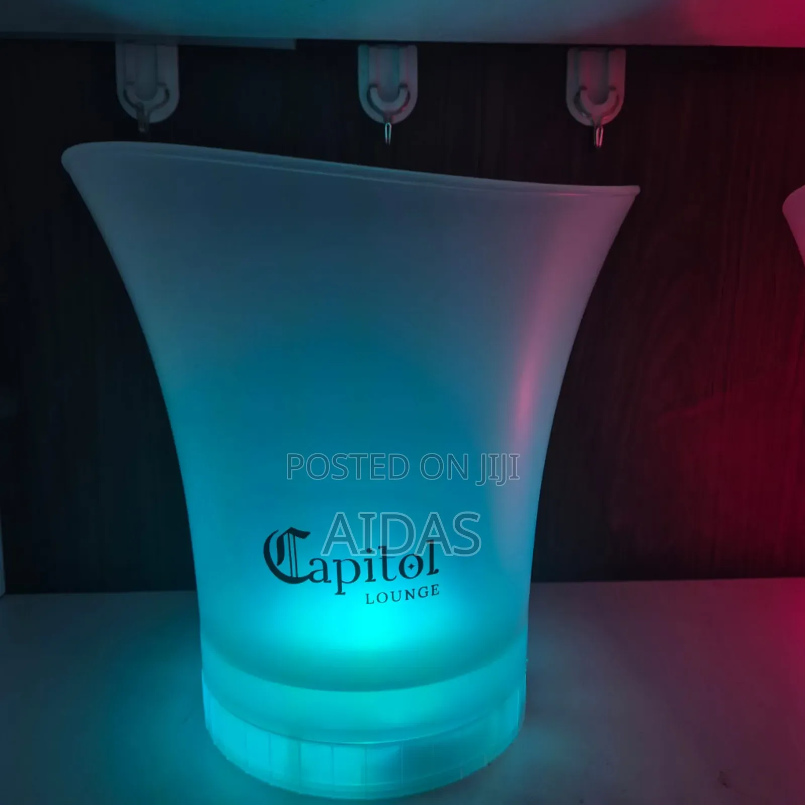 4.5l Led Glowing Ice Bucket - Color Changing RGB Wine Beer Chiller