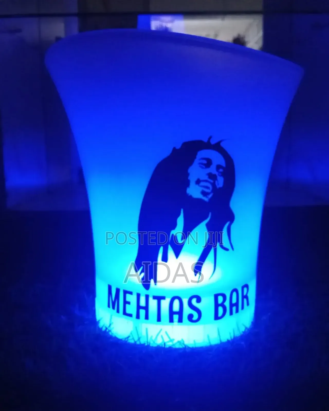 4.5l Led Glowing Ice Bucket - Color Changing RGB Wine Beer Chiller