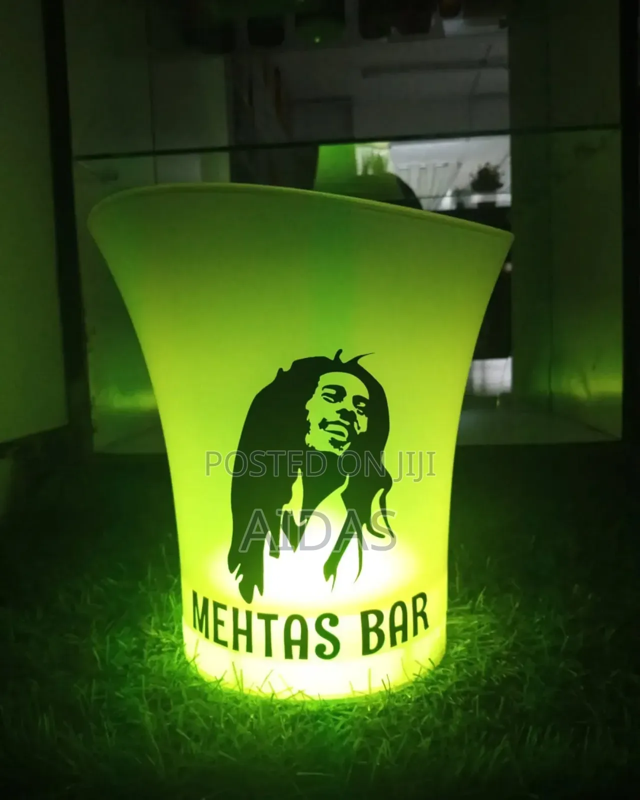4.5l Led Glowing Ice Bucket - Color Changing RGB Wine Beer Chiller