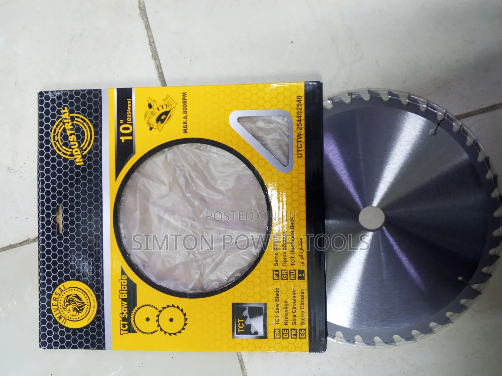 10 Inch 254mm Saw Blade for Wood