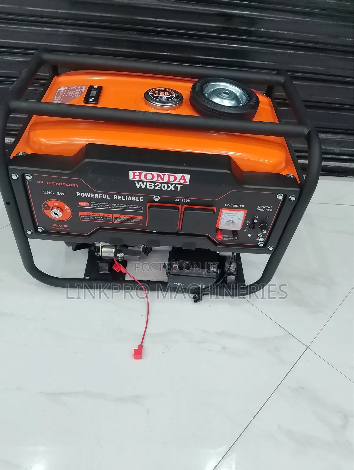 7.5kva Honda Gasoline Generator