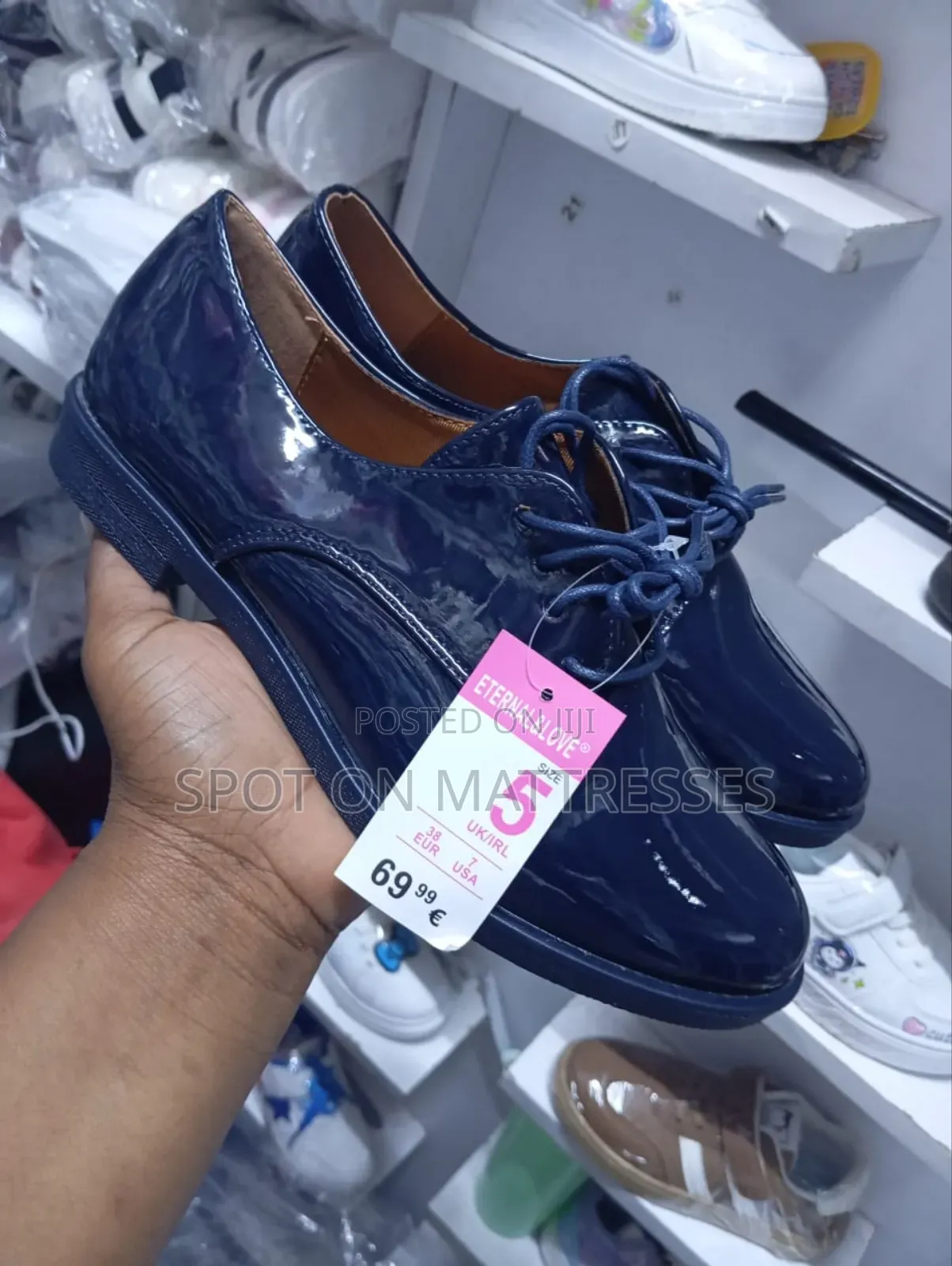 Ladies Quality Patent Leather Shoes. Sizes 37 - 42. Delivery Available