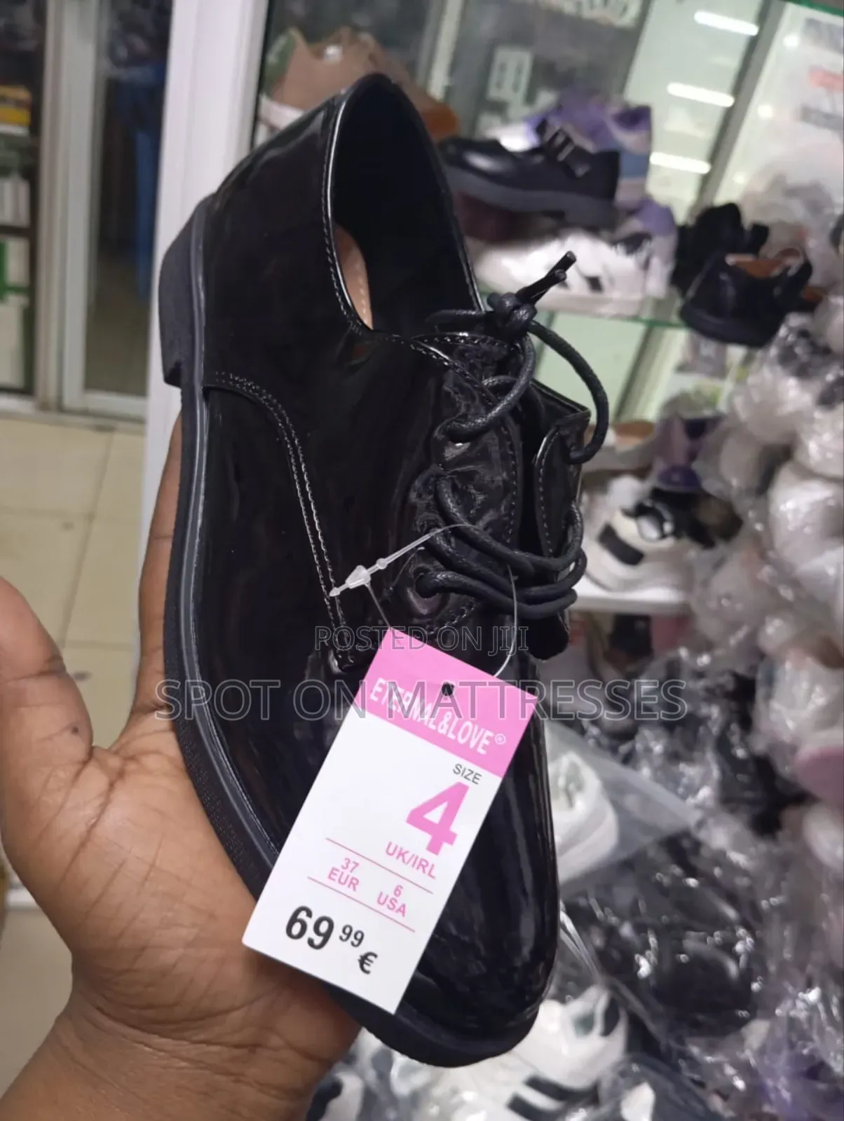 Ladies Quality Patent Leather Shoes. Sizes 37 - 42. Delivery Available