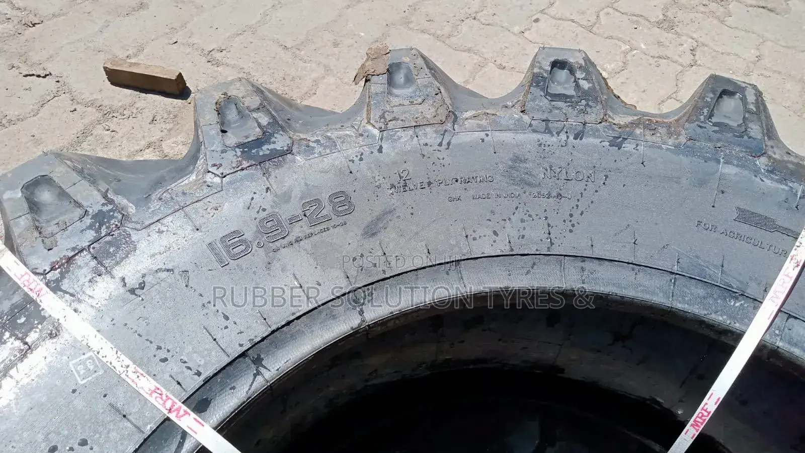 16.9-28 MRF Tires Tractor Agricultural [Made in India]