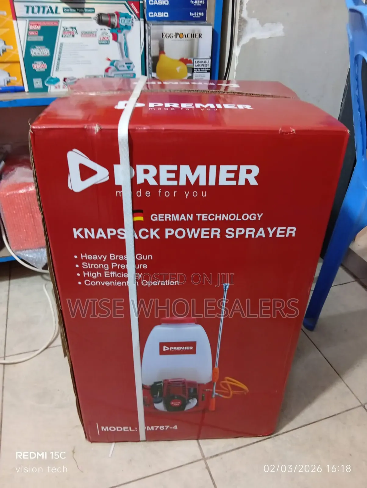 Premier Knapsack Power Sprayer (Model M767-4),