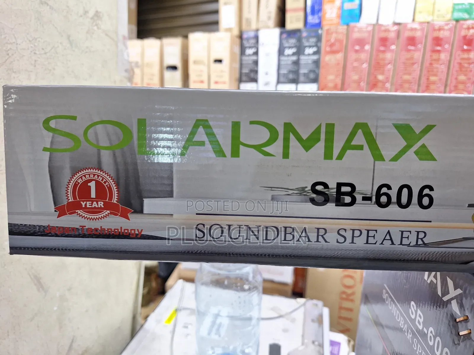Solarmax Sb-606 2.1 Channel Soundbar Multimedia Speaker System.