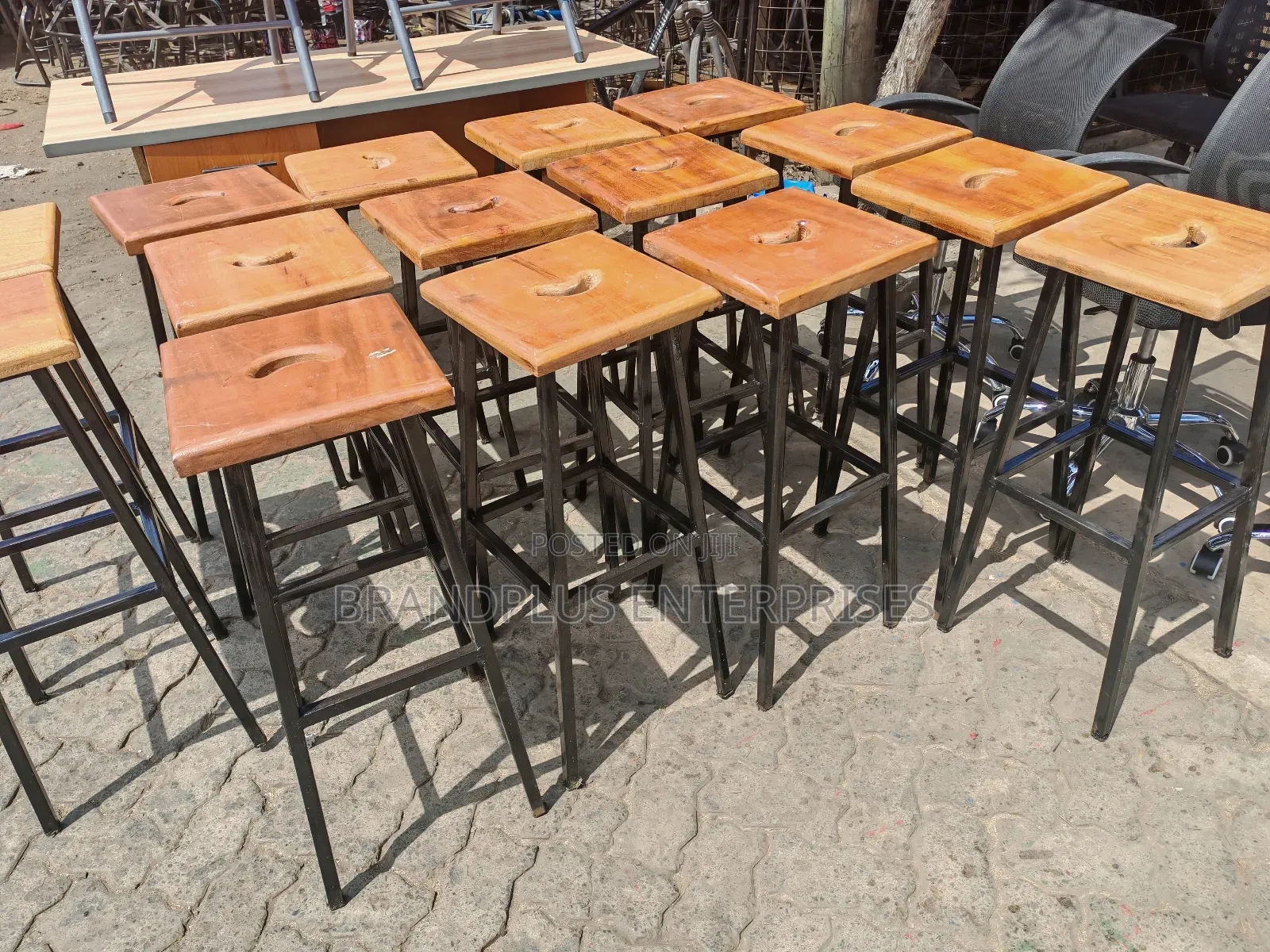 Wooden Laboratory Stool