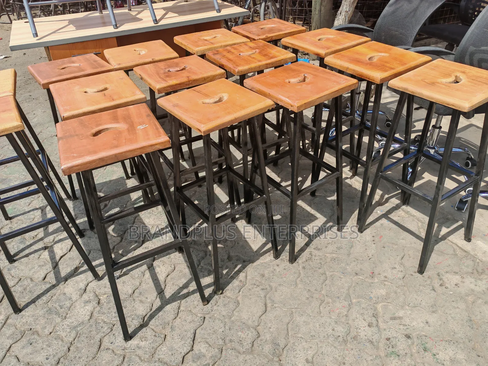 Wooden Laboratory Stool