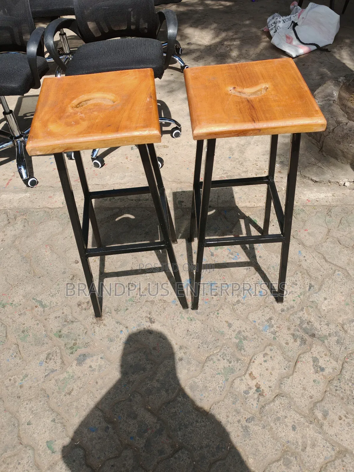 Wooden Laboratory Stool