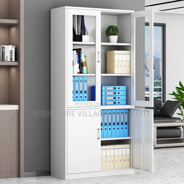 Office Cabinet; 2-door Metallic Office Cabinet