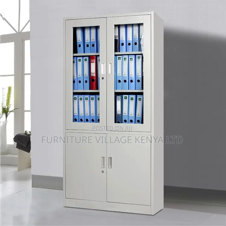 Office Cabinet; 2-door Metallic Office Cabinet