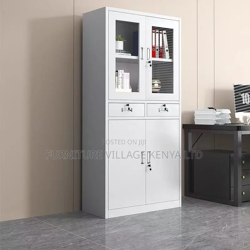 Office Cabinet; 2-door Metallic Office Cabinet