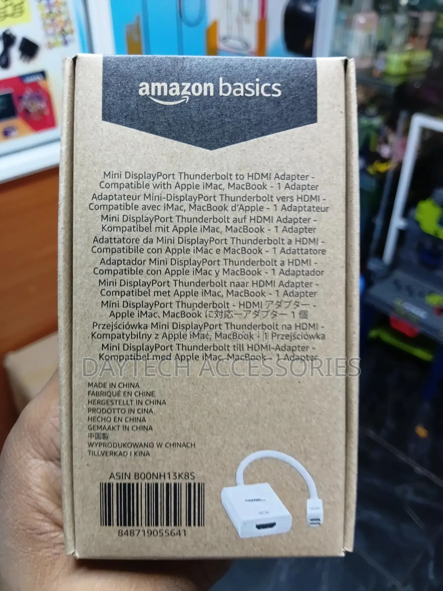 Amazonbasics Mini Displayport Thunderbolt to Hdmi Adapter.