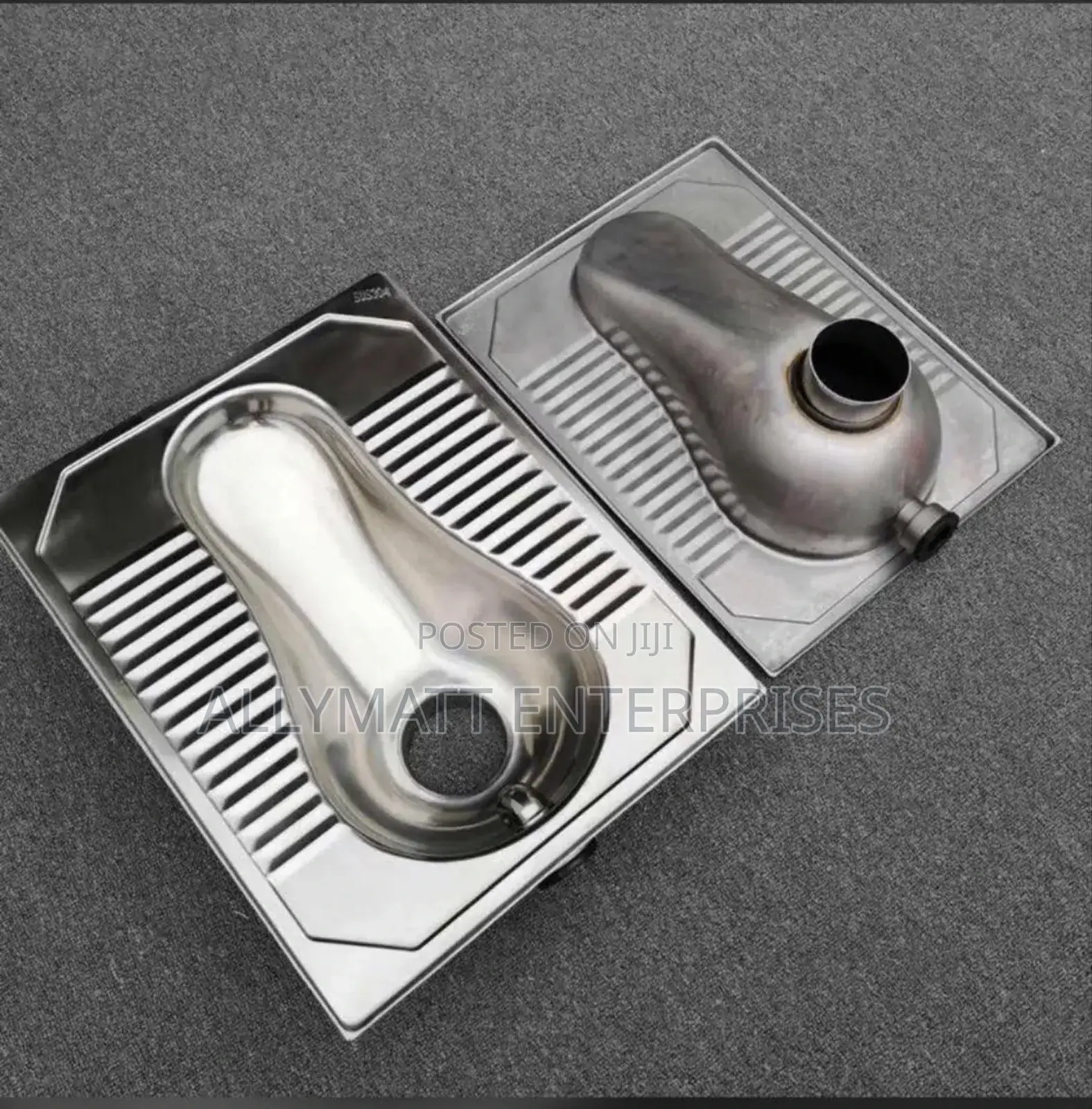 Stainless Step Asian Steel Toilet