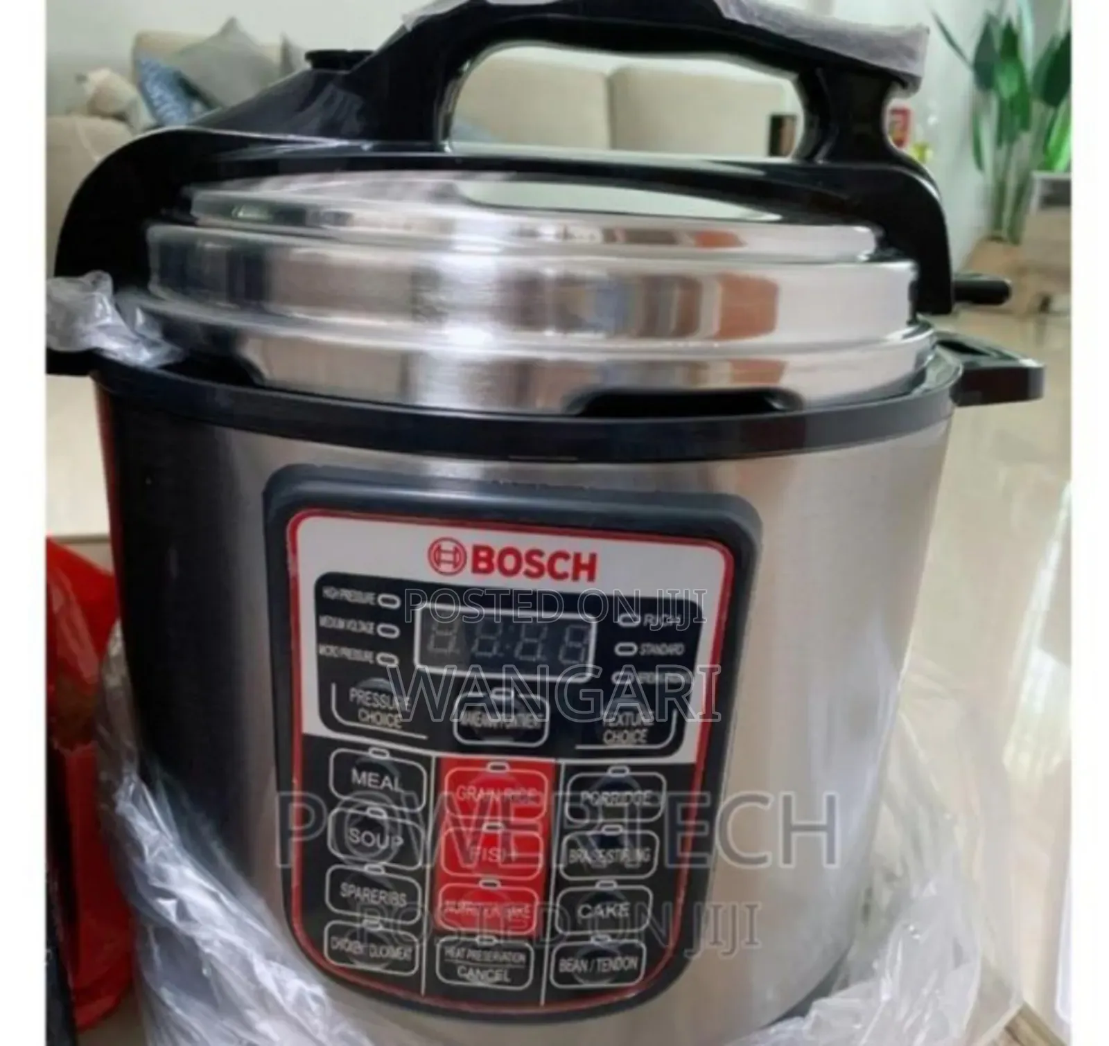Digital Bosch Electric Pressure Cooker. Modernized