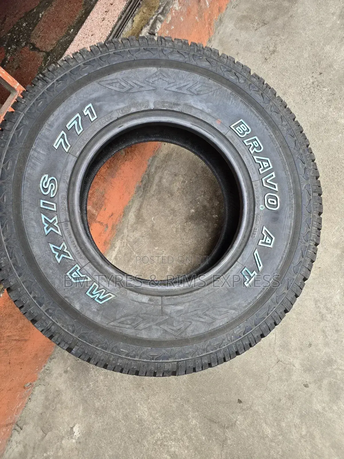 31x10.50r15 Maxxis Tyres (A/T 771).All Terrein.