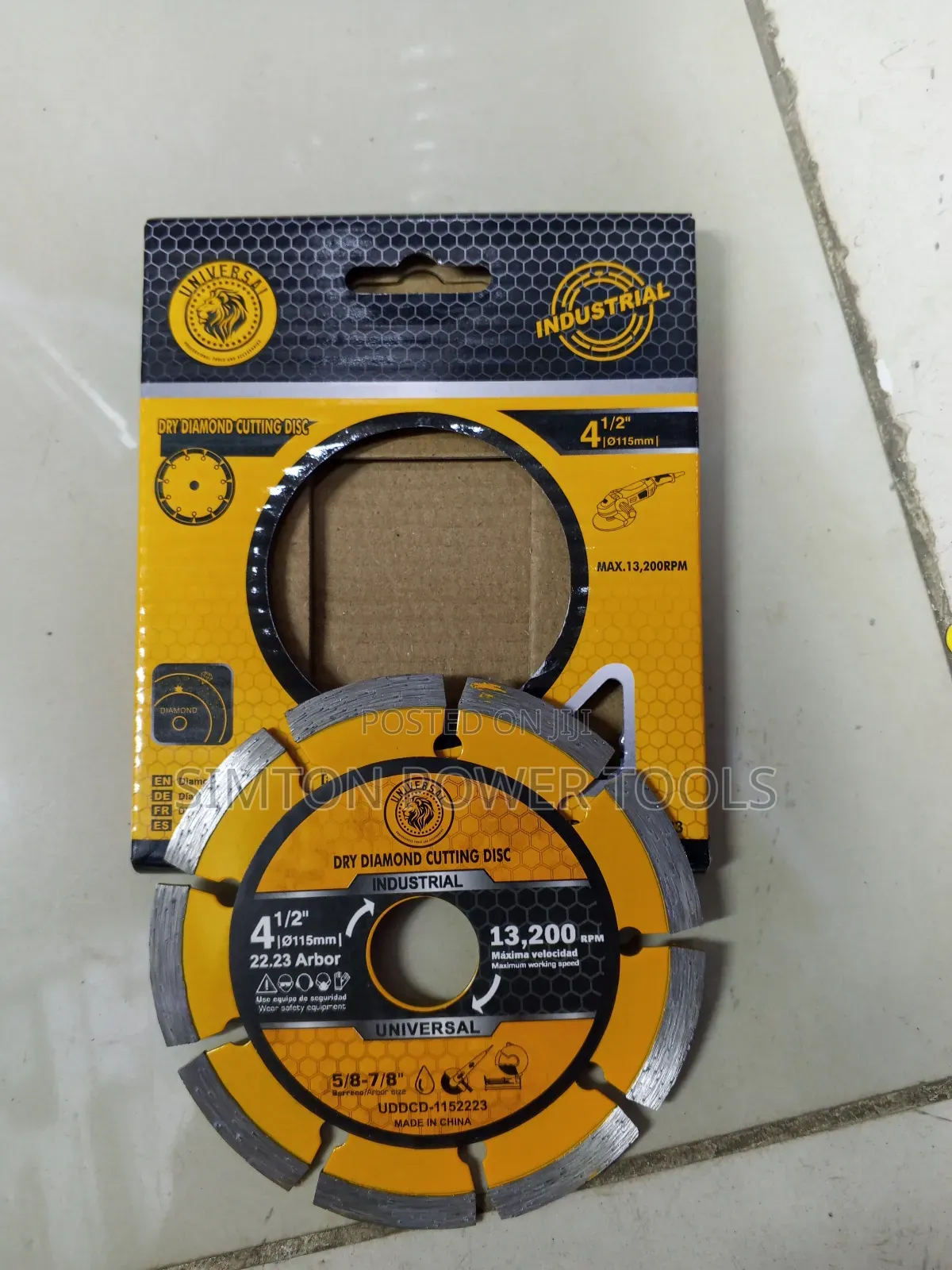 4.5-Inch Dry Diamond Cutting Disc