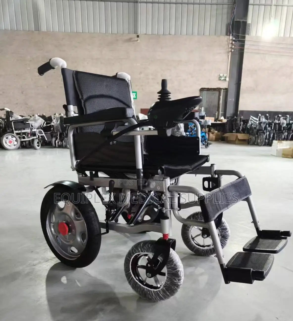 New Electric Wheelchair for Independent Mobility