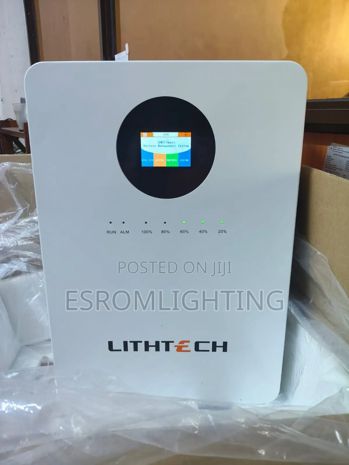 Lithtech Rechargeable Li-Ion 51.2v 100ah Lithium Battery (5.12kwh)