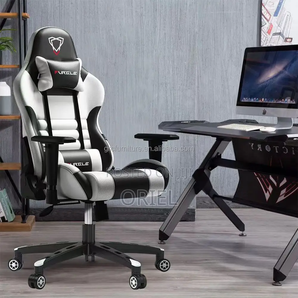 Modern Gaming Chair : Generic Black White Executive Gaming Chair