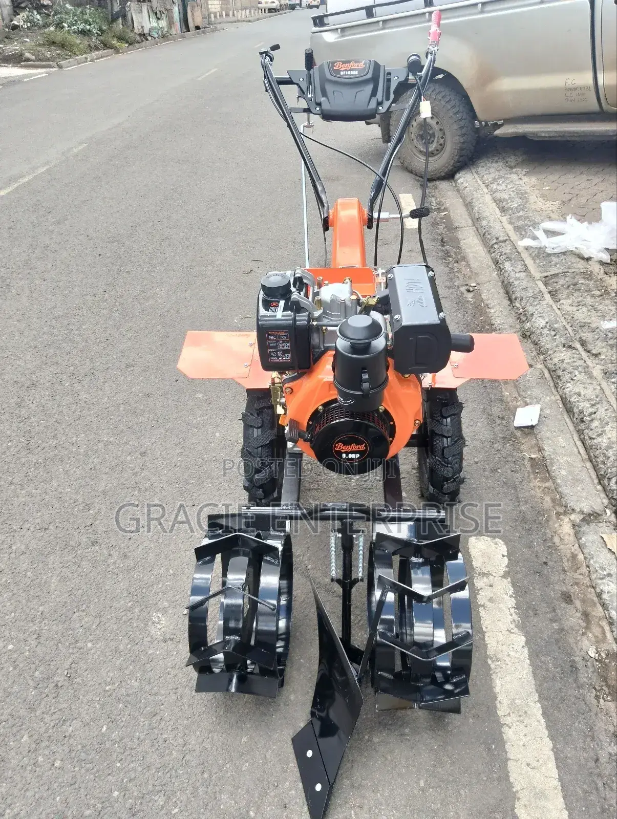 Diesel Power Tiller
