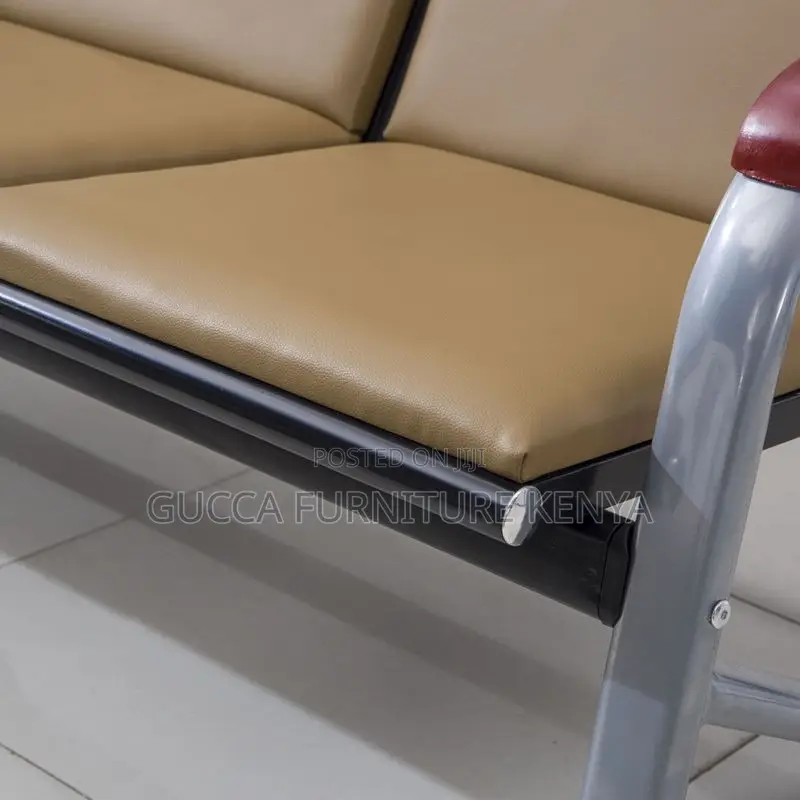 Brown 5-seater Executive Reception Office Sofa