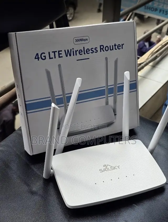 4g Wireless Simcard Router 300mbps With Lan Ports