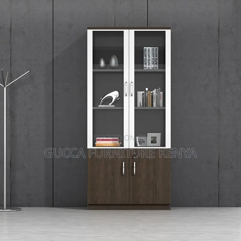 2-door Wooden Office Filling Storage Cabinet