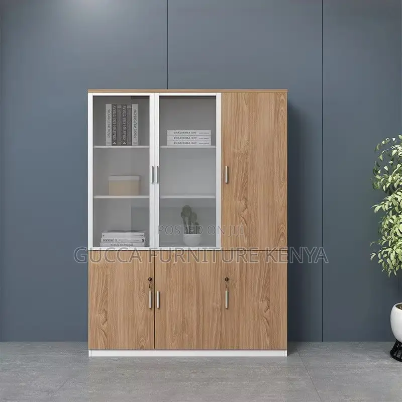 2-door Wooden Office Filling Storage Cabinet