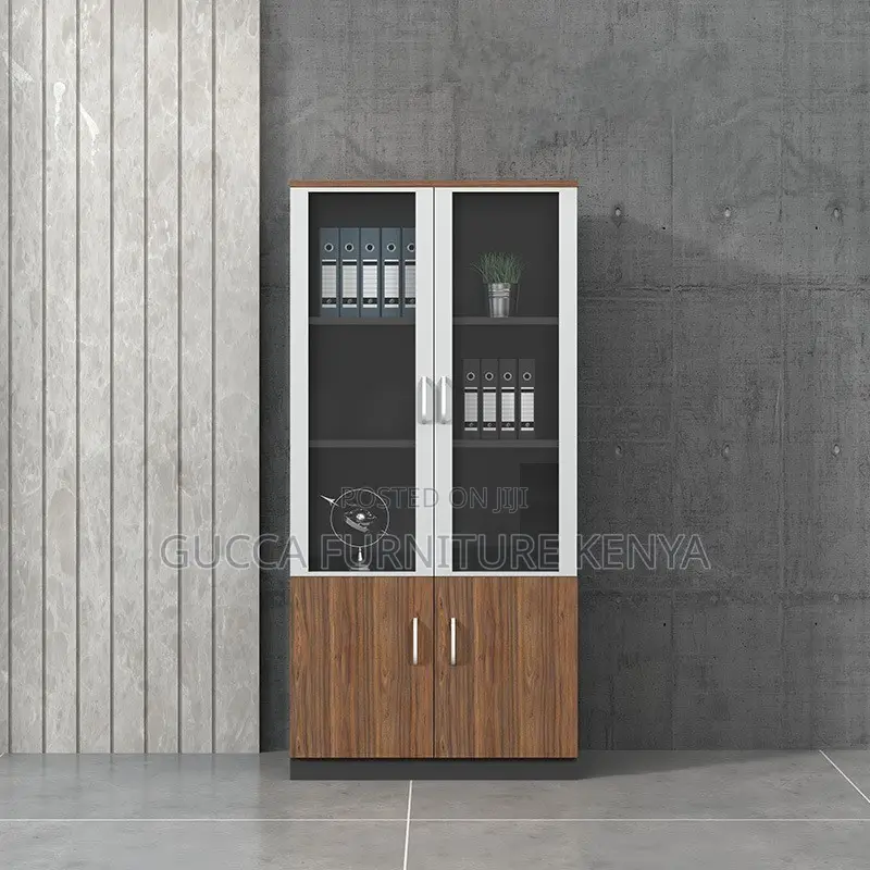 2-door Wooden Office Filling Storage Cabinet
