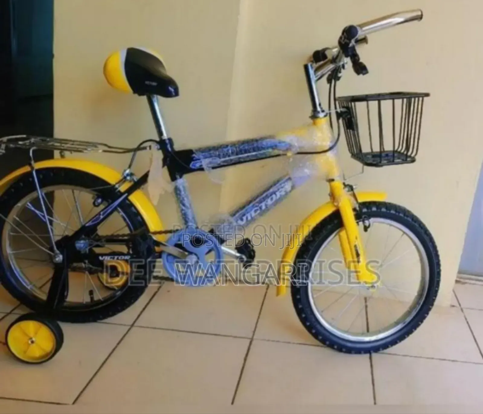Yellow Victory Bike Size 16