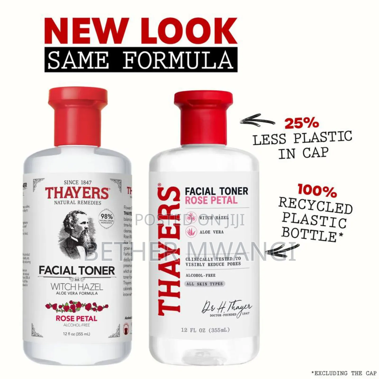 Thayers Witch Hazel Rose Petal