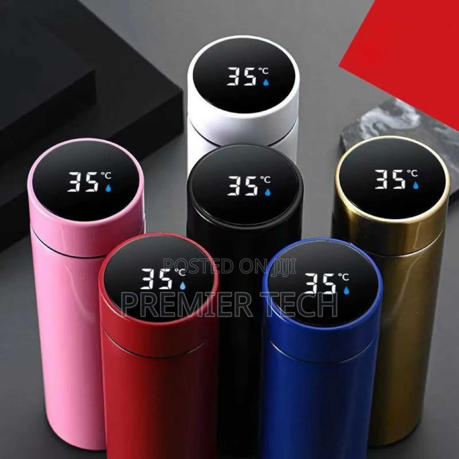 Digital Temperature Display Thermometer Thermocup 500ml