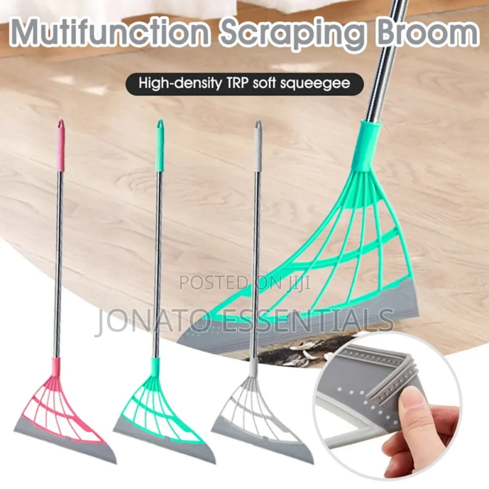 Silicone Floor And Window Cleaning Squeegee