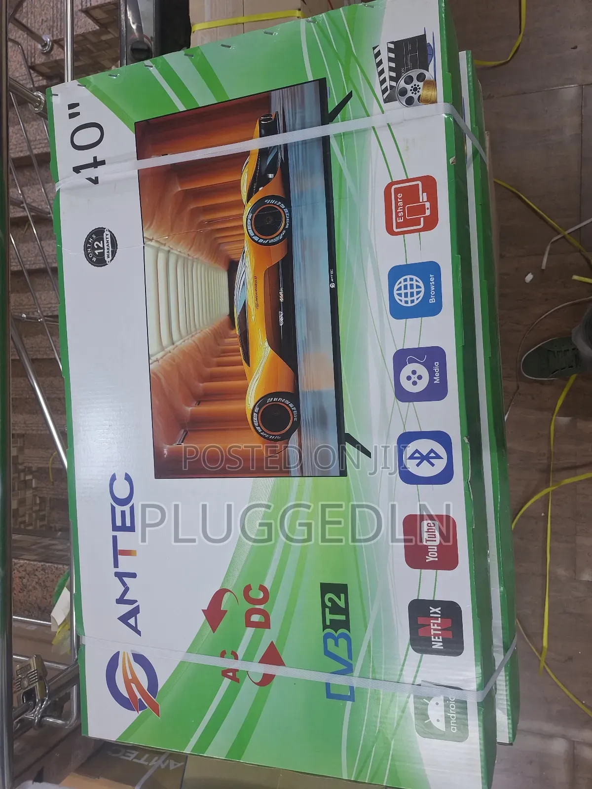 Amtec 40-Inch Ac/Dc Android Smart Tv.