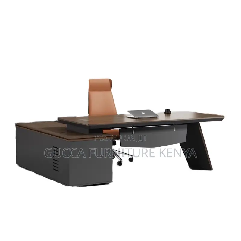180cm Executive President's L-shaped Office Desk