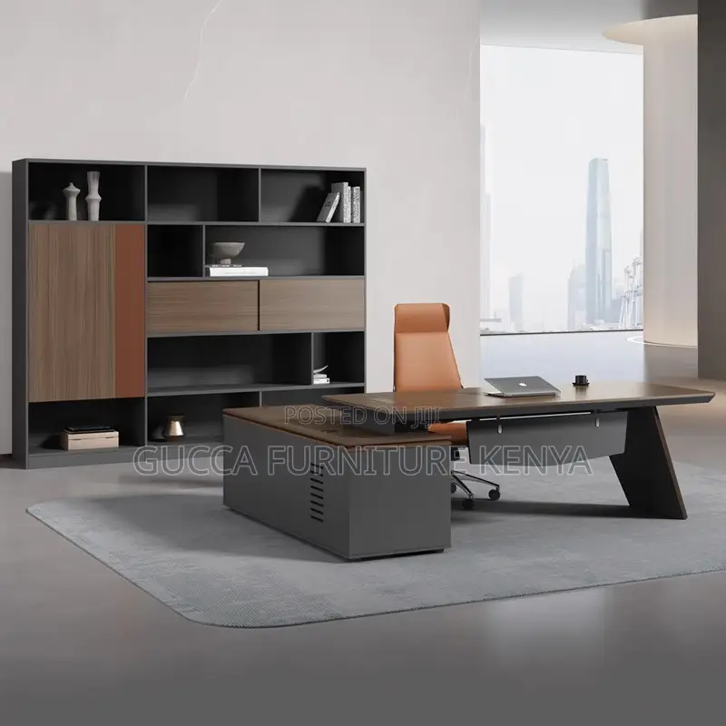 180cm Executive President's L-shaped Office Desk
