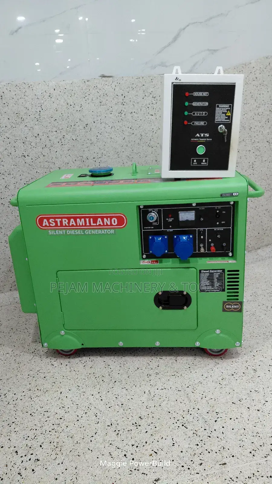 Astramilano 12kva Single Phase Diesel Automatic Generator