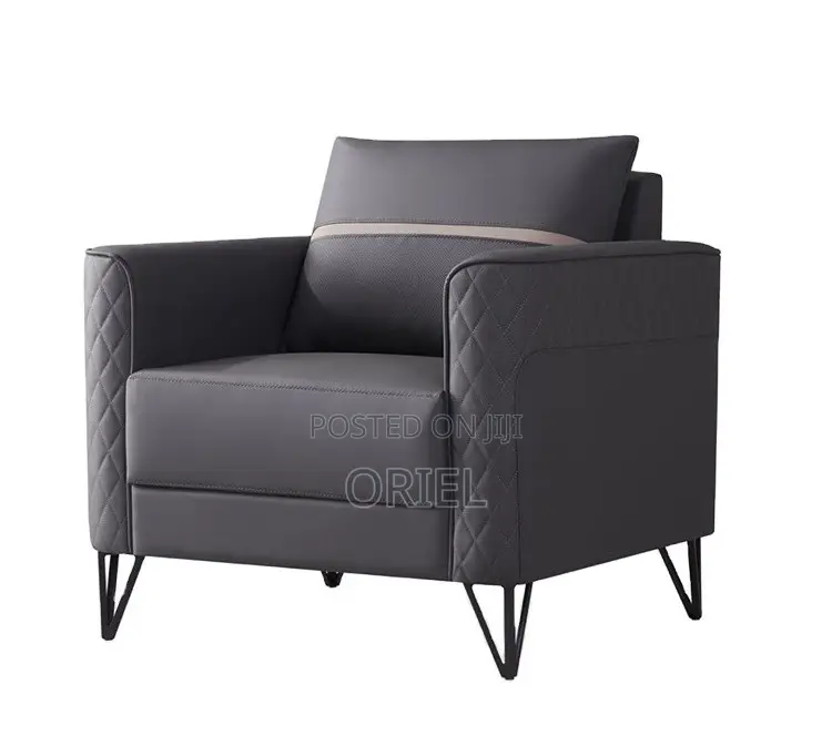 Modern Office Sofa : Upholstered Office 5-Seater Sofa-Set