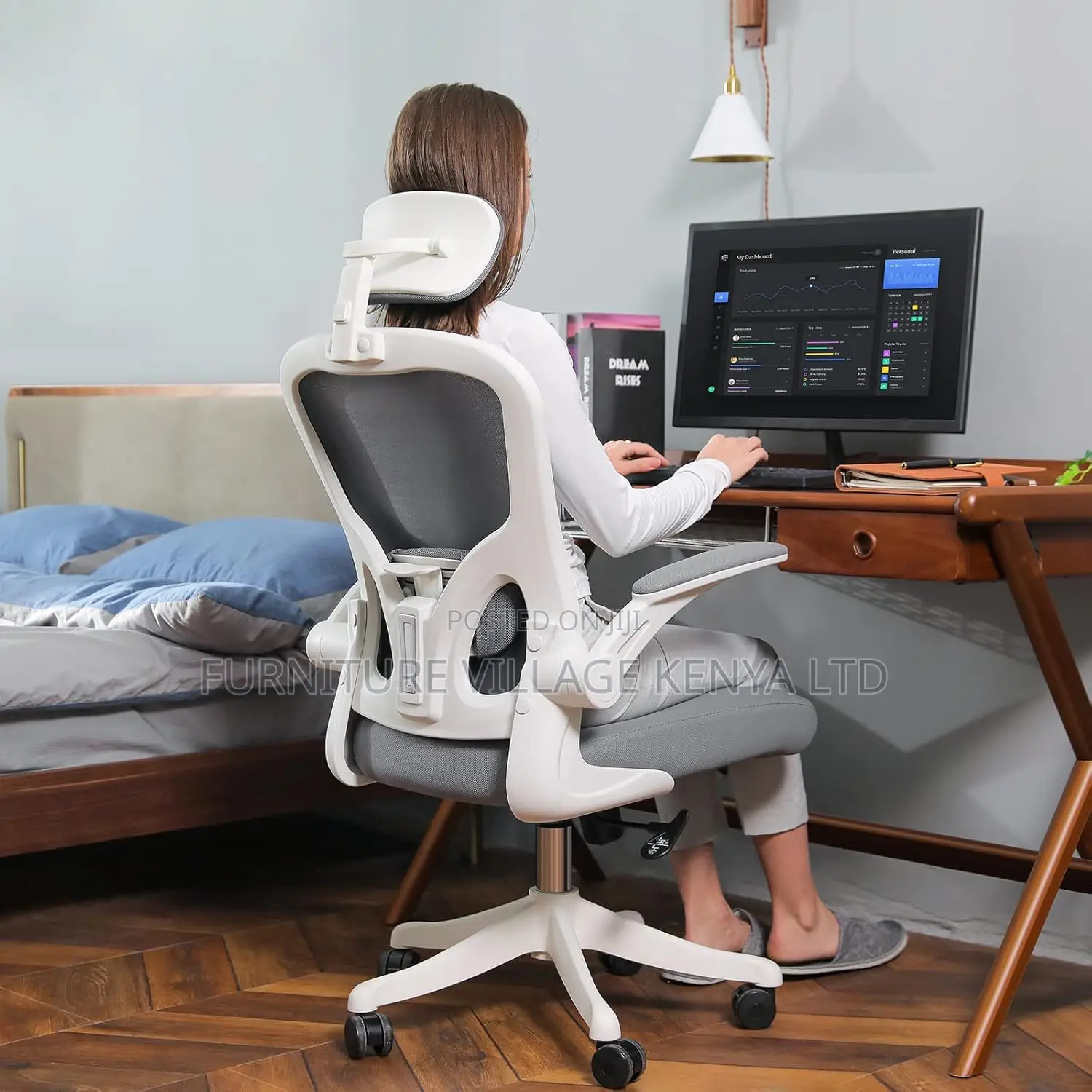 Ergonomic Office Chair| High Back Executive Mesh Computer Desk Chair