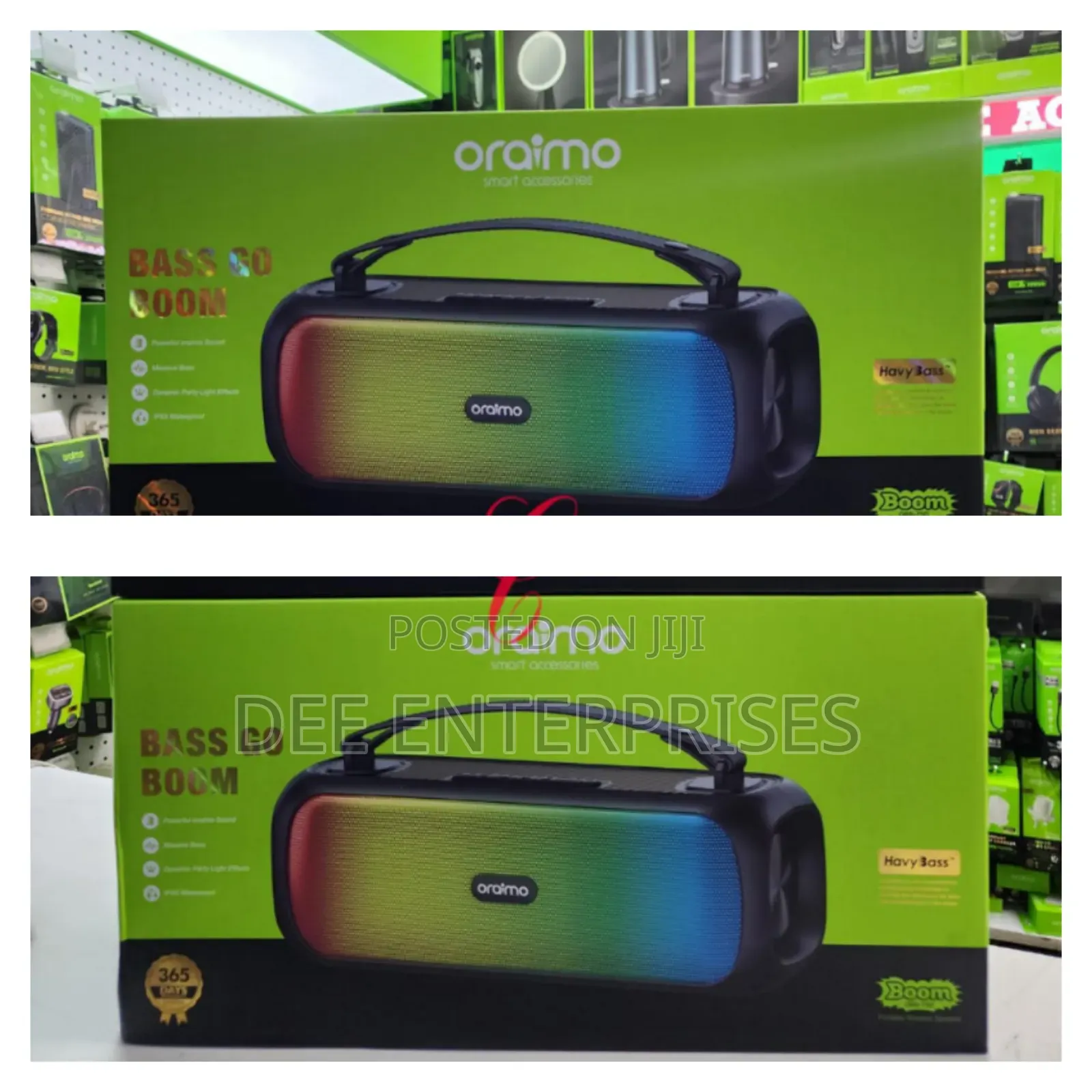 Oraimo Boom Obs-75d Bass Go Boom Speaker