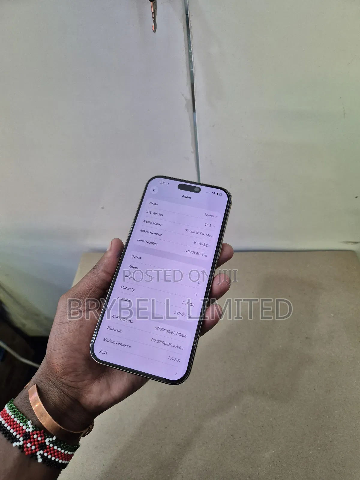 Apple iPhone 16 Pro Max 256 GB Gold