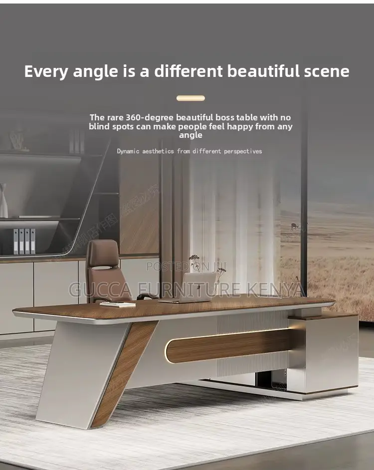 1.8 Meters Luxury High-end Executive Office Desk